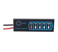 ZEELYDE - Panel de visualización LED Dc5-30V 12V 24V Indicador de batería de plomo ácido de litio