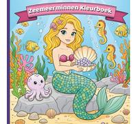 Zeemeerminnen Kleurboek: 50 prachtige Illustraties van Zeemeerminnen. Fantasierijk kleurplezier voor kinderen. Het perfecte cadeau voor meisjes.