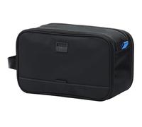 ZEEMO Neceser de Viaje para Hombre, tamaño Mediano, Resistente al Agua, Doble Cara, Abierto, Organizador versátil para Accesorios de Ducha y higiene, artículos Esenciales de baño, cosméticos