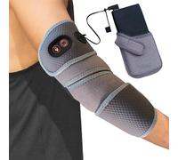 Zeencare Almohadilla térmica para aliviar el dolor, muñequera térmica extra larga de 39 x 3.5 pulgadas, soporte térmico portátil para codos, brazos, rodilla, tobillo, pierna, 3 ajustes de calor,