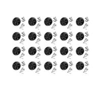 Zeenparts AM133602 - Juego de 20 ruedas de cubierta AM116299 compatible con cortacésped John Deere GS75 GT225 LT150 LT155 LT160 655 657 657A 667 667A F525 F620 F680 F687 GS25 GS25 30 GS45 108 111 111H