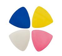 Zeeorymn - Juego de 4 palos de tiza para costura, costura de tiza de calidad triangular, adecuado para costura, tela, marcas de cuero, bricolaje