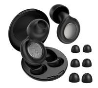 ZEEOYAN Tapones Oídos Ruido Dormir, Silicona Tapones reutilizables ultra suaves con 4 pares de almohadillas de silicona, tapones para dormir para estudiar