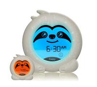 Zeepy Reloj de entrenamiento de sueño de 2 fases | Reloj para niños pequeños alimentado por USB | Reloj de entrenamiento de sueño a prueba de caídas para niños | Iluminación amigable para dormir para