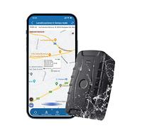Zeerkeer GPS Coche Localizador Magneto Fuerte, IP67 Impermeable, 240 Días de Larga Duración de Batería, Gestión de Flota, GPS Moto Localizador Sin Suscripción, Alarma Coche Aviso Móvil