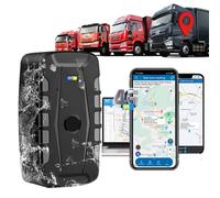 Zeerkeer Localizador GPS para Coche con Tarjeta SIM,20,000mAh Espera 240 días GPS Tracker para Coche, Camiones IP67 Impermeable,Seguimiento en tiempo real Instalación Magnética 4G LTE App Gratis TK918