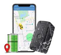 Zeerkeer Localizador GPS para Coche, Espera 240 días,sin Suscripción Seguimiento, Finder posicionamiento multimodo,GPS Tracker para Auto Moto Camiones(TK918-20000mAh) App Gratuita