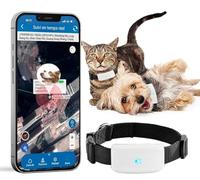 Zeerkeer Localizador GPS Perros y Gatos con App y Collar para Mascotas
