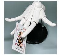 Zeetan Modelo Flexible De La Mano Derecha para La Exhibición, 1:1 Articulaciones Figuras De Mano del Maniquí De Los Artistas Móviles para Dibujar Y Pintar,Blanca