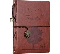 ZEEYUAN Álbum de fotos familiares con árbol de la vida, 60 páginas para fotos de 6 x 4, 7 x 5, regalo para cumpleaños de Navidad