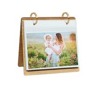 ZEEYUAN Álbumes de Fotos de 10X15 para 60 Fotos Moldura fotográfica de Madeira Regalo para Mamá
