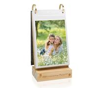 ZEEYUAN Álbumes de Fotos de Escritorio de 10x15 Pulgadas para 60 Fotos, Marco de Fotos de Madera para Regalos de 10x15 para Navidad, cumpleaños, Boda