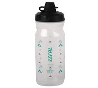ZEFAL Sense Soft 65 No Mud - Bidón Ciclismo y MTB Con Protección De La Tetina - Botella Bicicleta y Deporte Sin BPA - Translúcido, 650ml