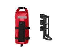 Bolsa de horquilla bikepacking y cicloturismo Zefal Z Adventure 6L ( Negro / Rojo / 6 L )