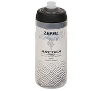 ZEFAL Arctica Pro 55 - Bidón Isothermico Bicicleta - Botella Termica Bicicleta - Plata/Negro, 550ml