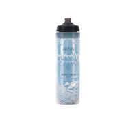 ZEFAL Arctica Pro 75 - Bidón Isothermico Bicicleta - Botella Termica Bicicleta Plata/Negro, 750ml