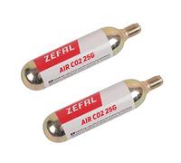 Zéfal Blister Cartucho de Aire CO2 con Rosca 25grs
