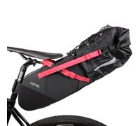 ZEFAL Bolsa tija Silin, Z Adventure R11, Impermeable, Negra/roja 11 litros, Unisex Adulto, 11L