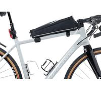 ZEFAL Console Pack T3 - Bolsa de Cuadro para Bicicleta con Soporte para Móvil Integrado - Bolsa Impermeable Bicicleta para Teléfono y Accesorios - Ligera - Negro - 3 L - 265 g