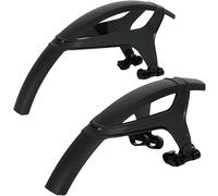 ZEFAL Deflector M65 Front and Rear Mountain Bike Mudguard Set, Black, 26" / 27.5