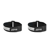 ZEFAL Doowah Ajustador de pantalón con Banda Reflectante, Unisex, Negro, Size 2