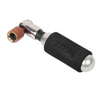 ZEFAL EZ Big Shot-Bronce y Plata inflador de CO2 Bicicleta + Cartucho de 16 g - Compacto, Ligero, rápido y sin Esfuerzo