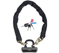 Zefal K-Traz M18 - Cadena Antirrobo Con Candado Con Llave Bicicleta Electrica -