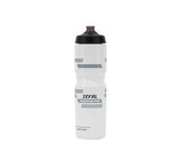 ZEFAL Magnum Pro Bidon Bicicleta Premium - Botella Bicicleta, MTB y Deporte sin BPA - Accesorios Bici - Bidón de Bicicleta de Gran Capacidad - Tapón de Silicona Impermeable - 975ml, 92g, Blanco/Negro