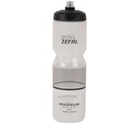 ZEFAL Magnum Transparente - Bidón Ciclismo Reutilizable - Botella Bicicleta y MTB Sin BPA - Transparente, 975ml