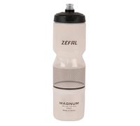 ZEFAL Magnum Transparente - Bidón Ciclismo Reutilizable - Botella Bicicleta y MTB Sin BPA - Transparente, 975ml