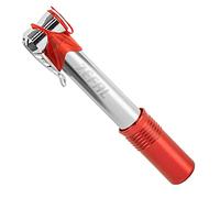 ZEFAL Mini hinchador Air Profil Micro Aluminio Plata/Rojo, Unisex