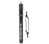 ZEFAL MT 380 - Bomba Bicicleta en Aluminio - Válvulas Schrader y Presta - Ligera y Robusta - 145g, Negro