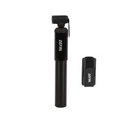 ZEFAL MT. Mini Bomba Bicicleta MTB - Bombin Bicicletas De Aluminio para Valvulas Presta y Schrader - Hinchador Bicicleta Ligera y Robusta - Negro, 208g