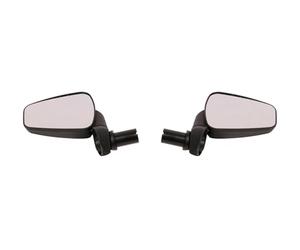 ZEFAL Pack Dooback 2 Retrovisores - Espejo Manillar Compatible Con Bicicleta Eléctrica - Irrompible y Plegable - Derecho e Izquierda - 76g Cada Uno