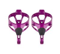ZEFAL Pack Pulse A2 - Pack de Dos Portabidones Bicicleta Ligeros - Portabotellas MTB y Bicicleta de Carretera - Resistente y Duradero, 26 g Cada Portabidon Bicicleta - Morado