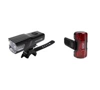 Zéfal Kit de luces bicicleta Pack Supervision F200 + R150 – LED recargable USB-C – 200+150 lúmenes