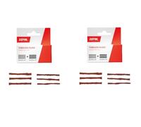 ZEFAL Pack Tubeless Plugs - Lote de Dos Cajas de Mechas de Reparación Tubeless - Mechas Pinchazos MTB para Usar con el Zefal Tubeless Repair Kit - 2 Cajas de 3 x Ø 2mm + 3 x Ø 4mm
