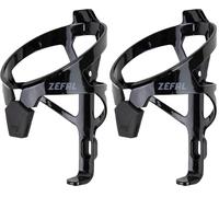 Zefal Pulse A2, Portabidón Bicicleta Negro - Portabidones para Bicicleta/Bicicleta de Montaña (MTB) / Carretera - Accesorios Bicicleta (Paquete de 2)