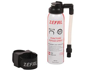 ZEFAL Repair Spray - Spray De Reparación Antipinchazos Bicicleta - Sellante de Reparación de Pinchazos de Neumático - 100 ML + Soporte