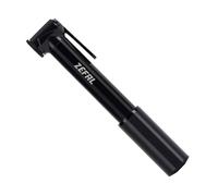 ZEFAL Road Micro Bomba Bicicleta de Carretera - Bombin Bicicletas de Aluminio para Valvulas Presta y Schrader - Hinchador Bicicleta Ligera y Robusta - Negro, 95g