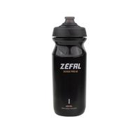 ZEFAL Sense Pro 65 Bidón Bicicleta Negro - Botella Ciclismo - Bidón MTB/Bici Montaña o Bicicleta de Carretera - Negro, 650ml, 79g - Fabricado en Francia
