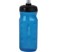 Zéfal Bidón Sense Soft 65 – Botella para ciclismo y MTB sin BPA azul translúcido 650 ml