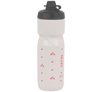 ZEFAL Sense Soft 80 No Mud - Bidón Ciclismo y MTB Con Protección De La Tetina - Botella Bicicleta y Deporte Sin BPA - Blanco, 800ml
