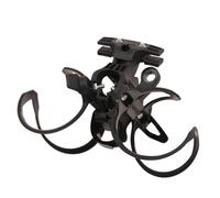 ZEFAL Tri Bottle Cage Set - Portabidon Doble para Sillín Bicicleta - Portabidones Bicicleta Triatlon - Pulse Z2 y Z2i, Negro, Talla única
