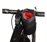 ZEFAL Z Adventure Pouch Bag - Bolsa Manillar Bicicleta Universal - Bolsa para Bicicleta con Bolsillos Expansibles Adicionales - Portabidon Manillar Bici - 1.1 litros, Negro