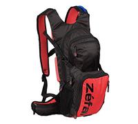 ZEFAL Z Hydro Enduro - Mochila de Hidratación MTB de 8 litros con Bolsa de Agua de 3 litros - Bolsa de Hidratación para Bicicleta de montaña - Rojo