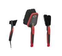 ZEFAL ZB Set - Juego de 3 Cepillos de Limpieza de Bicicletas - 3 Cepillos para la Bici - Mantenimiento bicicleta