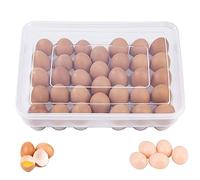 Zefeng - Caja de huevos con tapa para 34 cocina, camping picnic almacenamiento de alimentos, (V094-Egg storage box)