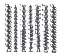 Zegaqae Figuras De Soldados,Figuras de Acción con Diversas Posturas - Modelos En Miniatura Juegos para Fiestas Decoración Pasteles Proyectos Educativos