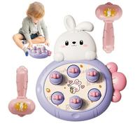 Zegaqae Juguete de para niños pequeños - Juego interactivo de dibujos animados de conejo Whack Mole,Hammering Pounding Toys para y niñas a partir de 3 años, Whack Game Mole Toy Kids